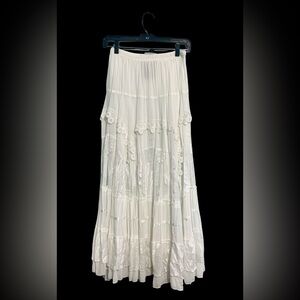 NWT__Women's White Maxi Skirt__NWT